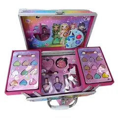 ZHOPI CO - Set De Belleza Maletin Caja Maquillaje Para Niñas Cosmeticos