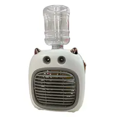NANO-TEC - Ventilador Con Función De Enfriamiento Recargable Rosado RefNT-F503