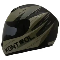 KONTROL - CASCO 878 CERTIFICADO DOT GLANZ GRIS MATE TALLA L