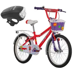 GW - Bicicleta Niña Rin 20 Accesorios + Obsequio 7 A 12 Años