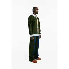 MAGLIONE - Cardigan Soga Manga Larga Botones Hombre Abierto