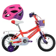 GW - Bicicleta Casco Niña Rin 12 Fairy Con Accesorios