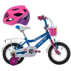 GW - Bicicleta Casco Niña Rin 12 Fairy Con Accesorios