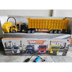 GENERICO - Tractomula a con control remoto recargable camion a control remoto