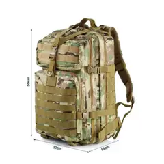GENERICO - Morral Bolso Maleta Militar 50L Impermeable