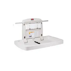 RUBBERMAID - Cambiador de Pañales de Pared Horizontal Gris