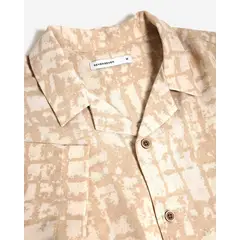 SEVEN SEVEN - Camisa Resort Estampada Para Hombre Taupe