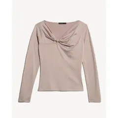 SEVEN SEVEN - Camiseta Para Mujer Manga Larga Moda Color Café Marca #28096339