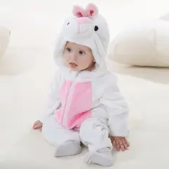 GENERICO - Pijama Térmica Enterizo Unicornio Talla 4