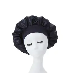 GENERICO - Gorro Satín Seda Cabello Antifrizz Dormir Peinado Rizo Liso