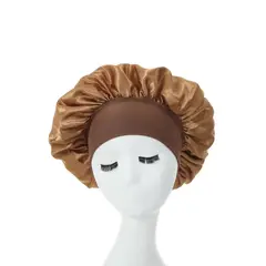 GENERICO - Gorro Satín Seda Cabello Antifrizz Dormir Peinado Rizo Liso