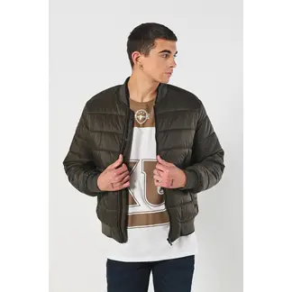 KOAJ - Chaqueta de hombre bomber acolchada en tonos unicolor con HOMBRE