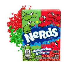 MAS DULCES - Nerds Candy Watermelon & Cherry 46 gramos