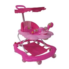 MAXIBABY - Caminador Andadera Techo Freno Musica Luces Para Bebe