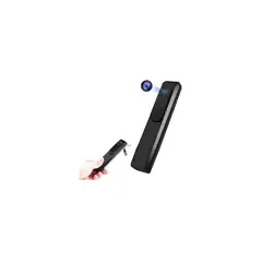 GENERICO - Mini Camara Espia Body Cam Vídeo 1080p Clip Audio Video Usb