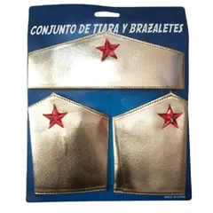 GENERICO - Set De Accesorios Para Disfraz De Mujer Maravilla