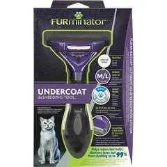 FURMINATOR - Deslanador para Gato Grande de Pelo Corto