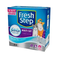 FRESH STEP - ARENA MULTI CAT CON FEBREZE 25LBS