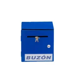 GENERICO - BUZÓN DE SUGERENCIA AZUL TURQUI