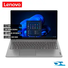 LENOVO - Portátil V15-G4 ABP Amd Ryzen 7 7730U /Ram 8GB /512GB SSD /15" / FreeDos