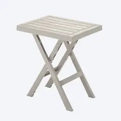 RIMAX - Mesa Plegable Rectangular Barú Taupe 12677