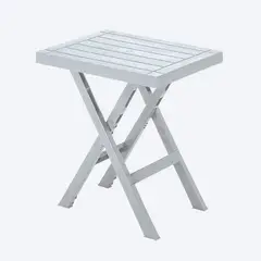 RIMAX - Mesa Plegable Rectangular Barú Gris Hielo 12676
