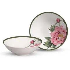 ALLEANZA - BOWL DECORADO PEONY ROSE