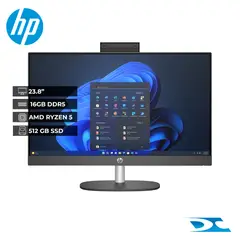 HP - All In One 245 G10 Amd Ryzen 5 7520U/ Ram 16GB / 512GB SSD /23,8"/ FreeDos
