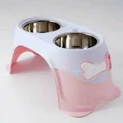 GENERICO - Comedero Importado Alto Dinastía Rosado