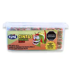 FINI - Gomas Finí Cintas Manzana Melon X260uds