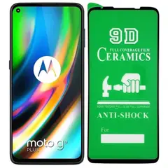 GENERICO - Cerámico Brillante Protector Pantalla Compatible Motorola G9 Plus