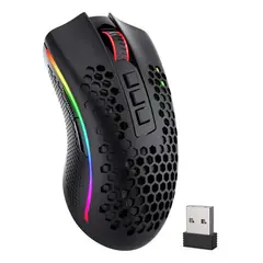 REDRAGON - Mouse Raton Inalambrico Recargable Storm Pro M808