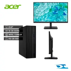 ACER - PC VERO X4720GT CORE I7 14700/RAM 16GB / 512GB SSD/ W11P/ V247Y-E