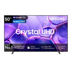 SAMSUNG - Televisor Smart tv 50 Pulgadas UHD Crystal 4K U8200F 2025