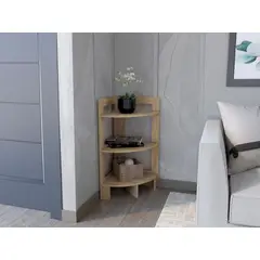 RTA MUEBLES - Mesa Auxiliar Esquinera Riga MLF 10511 Fresno RTA