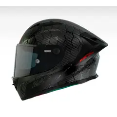 MT HELMETS - CASCO KRE+ S SOLID A11 NEGRO MATE TALLA M