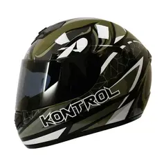 KONTROL - CASCO 878 CERTIFICADO DOT BOWELL GRIS BRILLO TALL XL