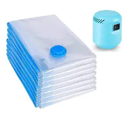 GENERICO - Set 5 Bolsas empaque al vacío 100x70 Bomba Eléctrica