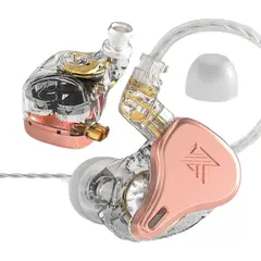 KZ - Audífonos DQ6S In - Ears Originales Sonido Premium Color Pink
