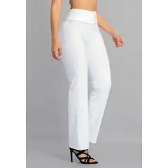 MARKETING PERSONAL - Pantalón Mujer Blanco Mp 108354