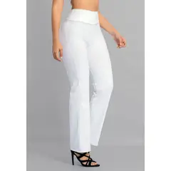 MARKETING PERSONAL - Pantalón Mujer Blanco Mp 108354