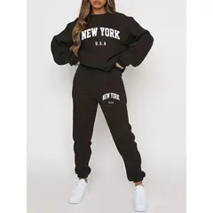 GENERICO - Sudadera Con Capucha Y Pantalones