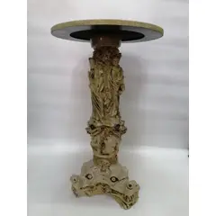 GENERICO - Columna Italy En Marmolina Oleo Y Madera