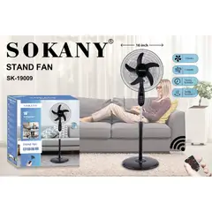 SOKANY - Ventilador de Pie 5 Aspas