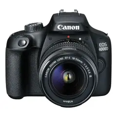 CANON - Cámara Eos Kit 4000d + Lente 18-55mm Iii Dslr