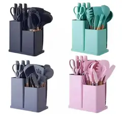 SKY - Set Juego 19 Pcs Utensilios Cocina Hogar Multifuncional