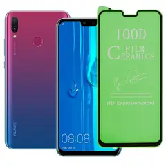GENERICO - Cerámico Brillante Protector Pantalla Compatible Huawei Y9 2019