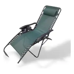 CAMP - Silla Cama Reclinable Plegable Portátil Almohada Antigraveda