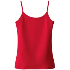 SYK - Blusa Básica De Tiras Unicolor Licrada Para Mujer