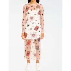 MOLGOA - Vestido Largo mesh - The Polaris